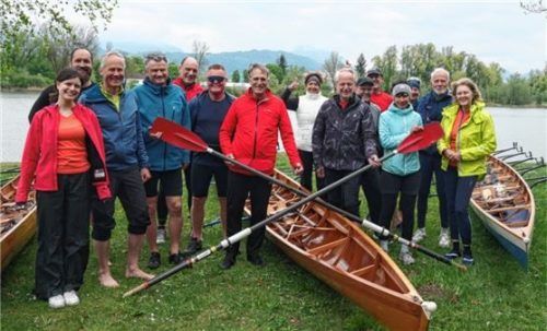 Die erfolgreichen Teilnehmer. Foto Rudersport-Club Rosenheim