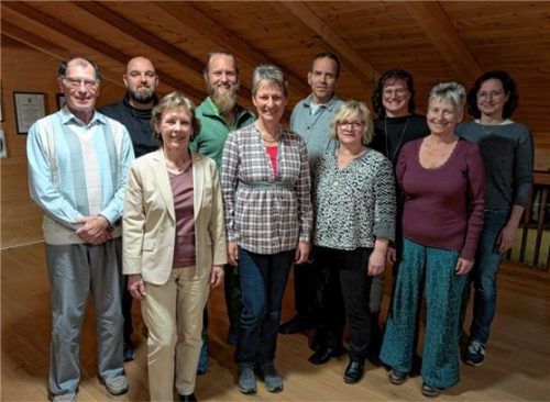 Die neue Vereinsleitung ist geprägt von einem Team aus Erfahrung und frischem Wind. Foto re