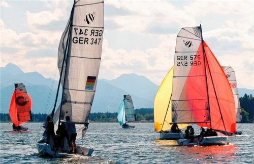 Die Seascape am Simssee schenkten sich nichts.Foto Niessen