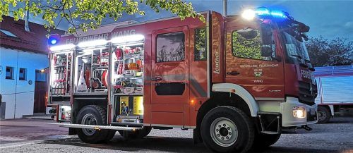 Ein Meilenstein in der jüngeren Geschichte der freiwilligen Feuerwehr war die Anschaffung des Hilfeleistungslöschgruppenfahrzeugs HLF 10.