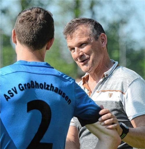 Eine Ära geht beim ASV Großholzhausen zu Ende: Franz Riepertinger hört als Trainer auf.Foto Franz Ruprecht