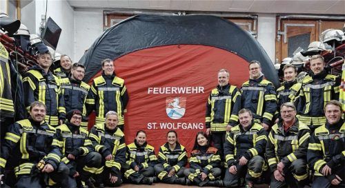 Eine starke Gemeinschaft: die Feuerwehr St. Wolfgang.