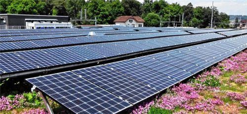 Energie von der Sonne: Photovoltaik spielt bei der nachhaltigen Stromversorgung eine weiter wachsende Rolle. Fotos djd/Paul Bauder