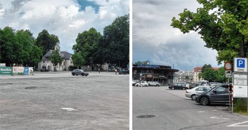Gähnende Leere herrscht an manchen Tagen auf der Loretowiese. Das soll sich jetzt ändern. Fotos Schlecker