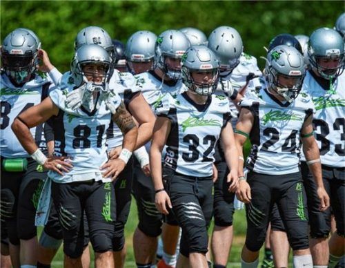 Gegen überlegene Bayernliga-Titelträger hatten die Rosenheim Rebels keine Chance.Foto Alexander Gerhard