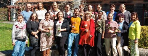 Große Freude bei den Absolventen nach dem bestandenen Qualifizierungskurs. Foto Bildungswerk Rosenheim