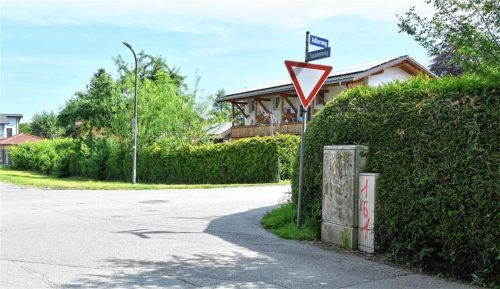 Hier im Fasanenweg hat sich der Unfall ereignet. Foto Schlecker