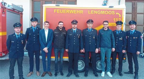 Im unermüdlichen Einsatz für die Gemeinde und Region: die Feuerwehr Lengmoos.