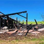Scheune zerstört –war es Brandstiftung?