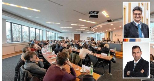 Landrat Max Heimerl (oben rechts) rechnet mit keinen Auswirkungen der Einschätzung des Verfassungsschutzes. AfD-Kreisvorsitzender Oliver Multusch (unten rechts) sieht die Wähler der AfD diffamiert.Foto Latta/Landratsamt/afD
