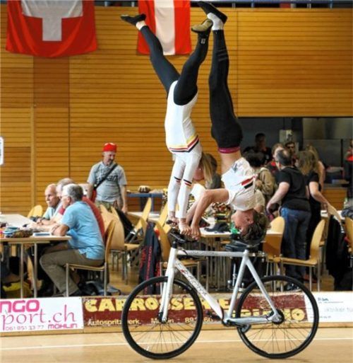 Lisa und Benjamin Lechner siegten im Vergleichs-Wettkampf im 2er der offenen Klasse. Foto Wilfried Schwarz
