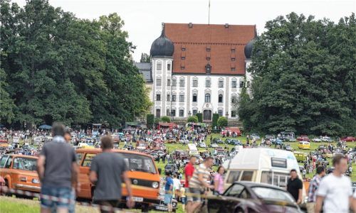 Maxlrain wird an diesem Wochenende wieder zum Oldtimer-Paradies. Foto ADAC Südbayern/Andreas Schwarz