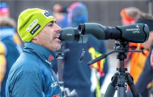 Neu am Ruder: Tobias Reiter hatte Ende der abgelaufenen Saison die Biathlon-Männer übernommen.Foto Imago
