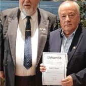 Eisenbahner-Verein ernennt Rudolf Hötzel zum Ehrenmitglied