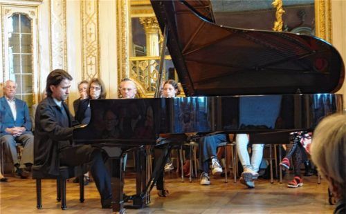 Pianist Georgijs Osokins fesselte das Publikum mit romantischen Klavierwerken.Foto füchtner