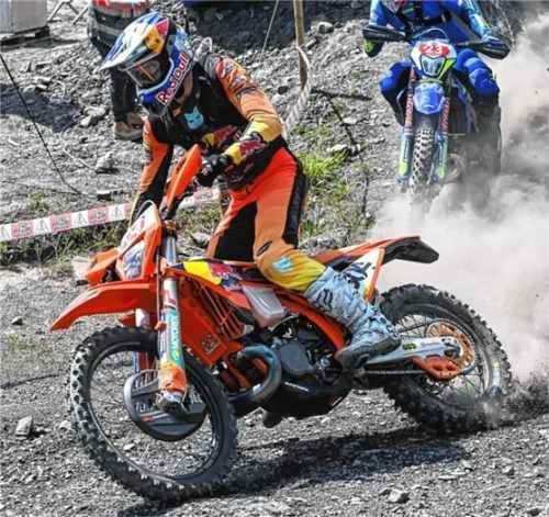 Sieger im ersten Rennen: Manuel Lettenbichler.Foto Instagram