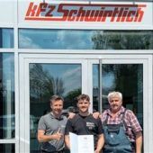 1,0 bei Gesellenprüfung