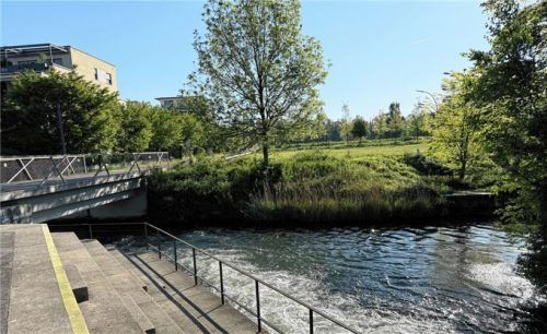 Wie sauber das Wasser des Hammerbachs ist, konnten das Gesundheitsamt und Wasserwirtschaftsamt nicht abschließend beantworten. Foto Baumeister