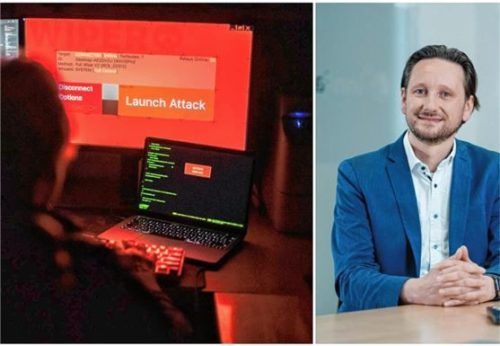 Wie schützt man sich vor einem Cyberangriff, wie ihn kürzlich ein Unternehmen aus dem Landkreis Rosenheim erlebt hat? IT-Fachanwalt Andreas Nörr aus Rosenheim klärt auf. Foto Lino Mirgeler/dpa/Christoph Leonhardt