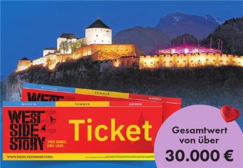 200 langjährige Abonnenten der OVB-Heimatzeitungen erhalten je zwei Tickets für das Musical West Side Story.