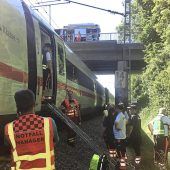 Oberleitung reißt: ICE evakuiert