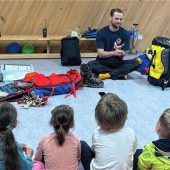 Bergwacht Grassau „rettet“ Kindergartenkinder