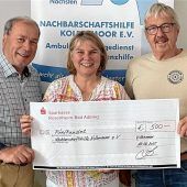 Spende zum Jubiläum des Motorradclubs