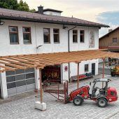 Vorarbeiten zum Nachtflohmarkt