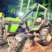 Traktorabsturz am Samerberg