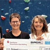 Spende für inklusive Kletterhalle
