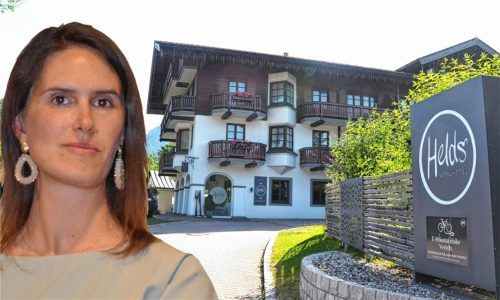 Annabell Pichler von „Helds Vitalhotel“ in Ruhpolding gewährt tiefe Einblicke in ihre Unternehmerinnenseele. Foto Fotomontage xe