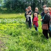 Radeln, Genießen und Landwirte kennenlernen