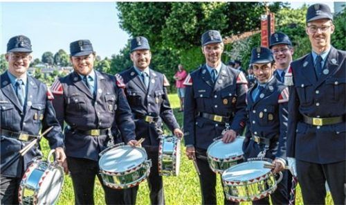 Das Fest für die Feuerwehr Schloßberg war auch ein Fest für das Ehrenamt. Foto Johannes Thomae