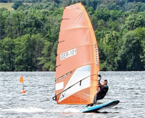 Der Aschauer Felix Huber holte den dritten DM-Gesamtrang auf dem Bostalsee.Foto Privat