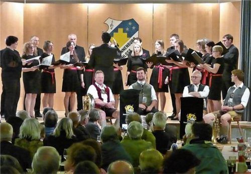 Der gemischte Chor St. Anton aus Kobarid in Slowenien.