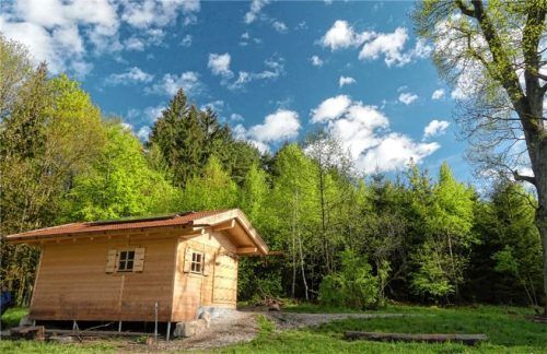 Der Waldkindergarten der Gemeinde Tuntenhausen. Foto stache