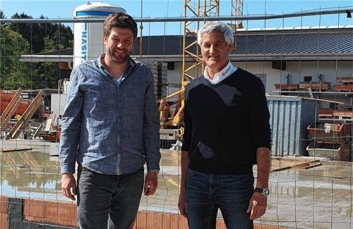 Die Geschäftsführung: Helmut Grundner und Helmut Maier.