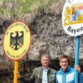 Neue Schilder am alten Schmugglerweg