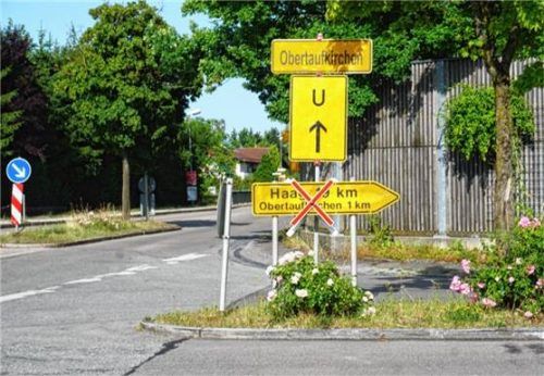 Die Umleitung nach Obertaufkirchen wird am kommenden Dienstag aufgehoben. Foto sutherland