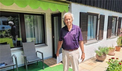 Gerhard Muche (84) erhielt für seine Bürokratie-Kritik viel Zuspruch.Foto Lars Becker