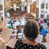 Unterwössner pilgern nach Maria Eck