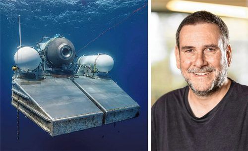 Günter Bäbler ist Vorsitzender des Titanic-Vereins und Kurator der Rosenheimer Titanic-Ausstellung. Einer seiner Freunde war an Bord des Tauchboots „Titan“, das auf dem Weg zum Wrack der Titanic implodierte. Fotos dpa/re