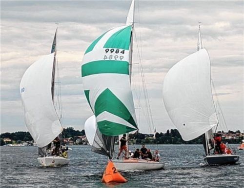 Luitpold Prinz von Bayern (GER 151) gewann die Gesamtwertung der German Open der Asso 99.Foto Niessen