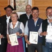 Drei Männer sind schon seit 70 Jahren dabei