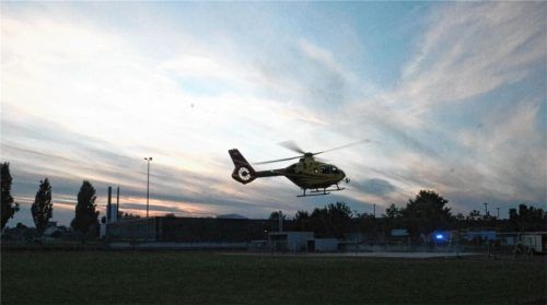 Nach einem Hubschrauber-Einsatz in Kolbermoor bleiben einige Fragen offen. Foto Riediger