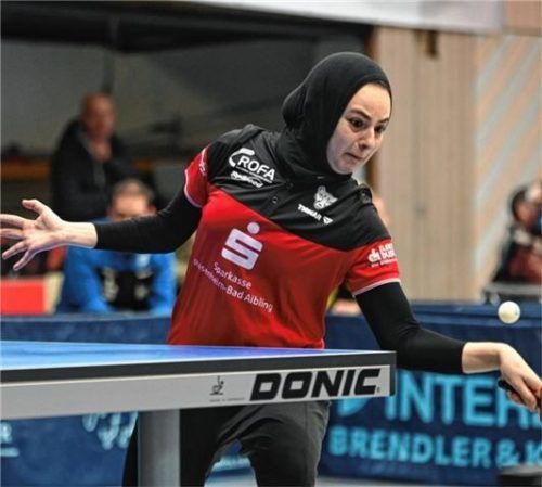 Nur zwei Spielzeiten war Dina Meshref für den SV DJK Kolbermoor tätig.Foto Gerhard Erlich