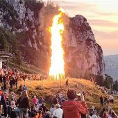 Vorwürfe nach Kampenwand-Sonnwendfeuer