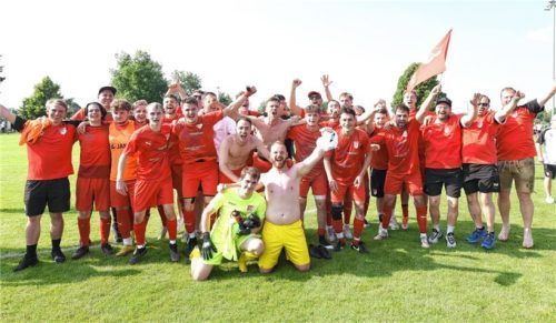 Spielt nach seinem Aufstieg in der Kreisliga 1: der TV Feldkirchen.Foto Hans-Jürgen Ziegler