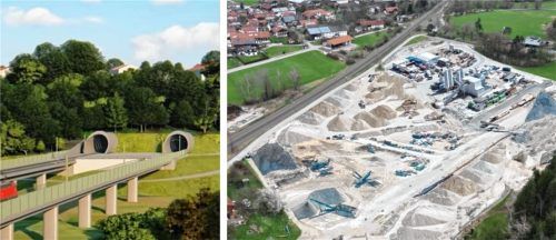 Staubwüste statt Ausflugsziel? Die Stephanskirchener befürchten durch die Planungen der Deutschen Bahn beim Brenner-Nordzulauf unter anderem eine Zerstörung der Schutzgebiete im Bereich Innleiten und am Südufer des Simssees. Foto Visualisierungen Deutsche Bahn/ Bürgerinitiative Brenner-Nordzulauf