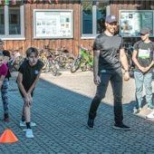 Kicken und Sport-Mathematik